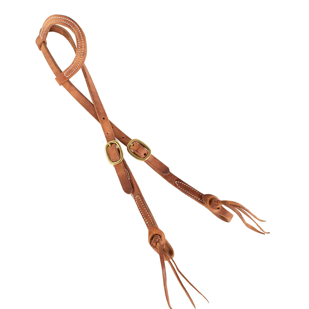 Teskey's One Ear Headstall w/Pineapple Knots