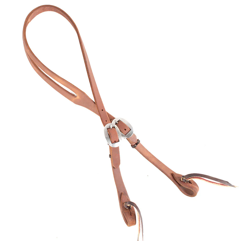 Teskey's Split Ear Headstall w/Pineapple Knots - Image 2
