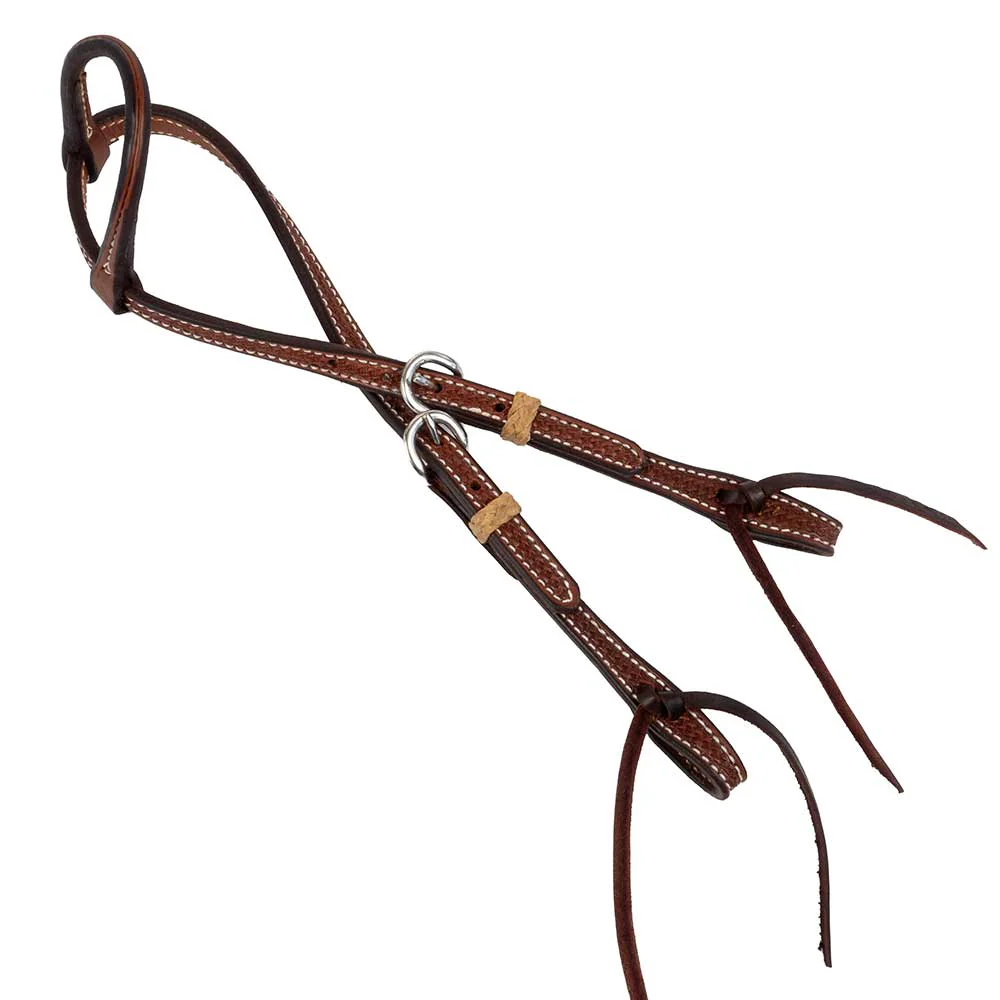 Teskey's Pony One Ear Basket Stamped Headstall