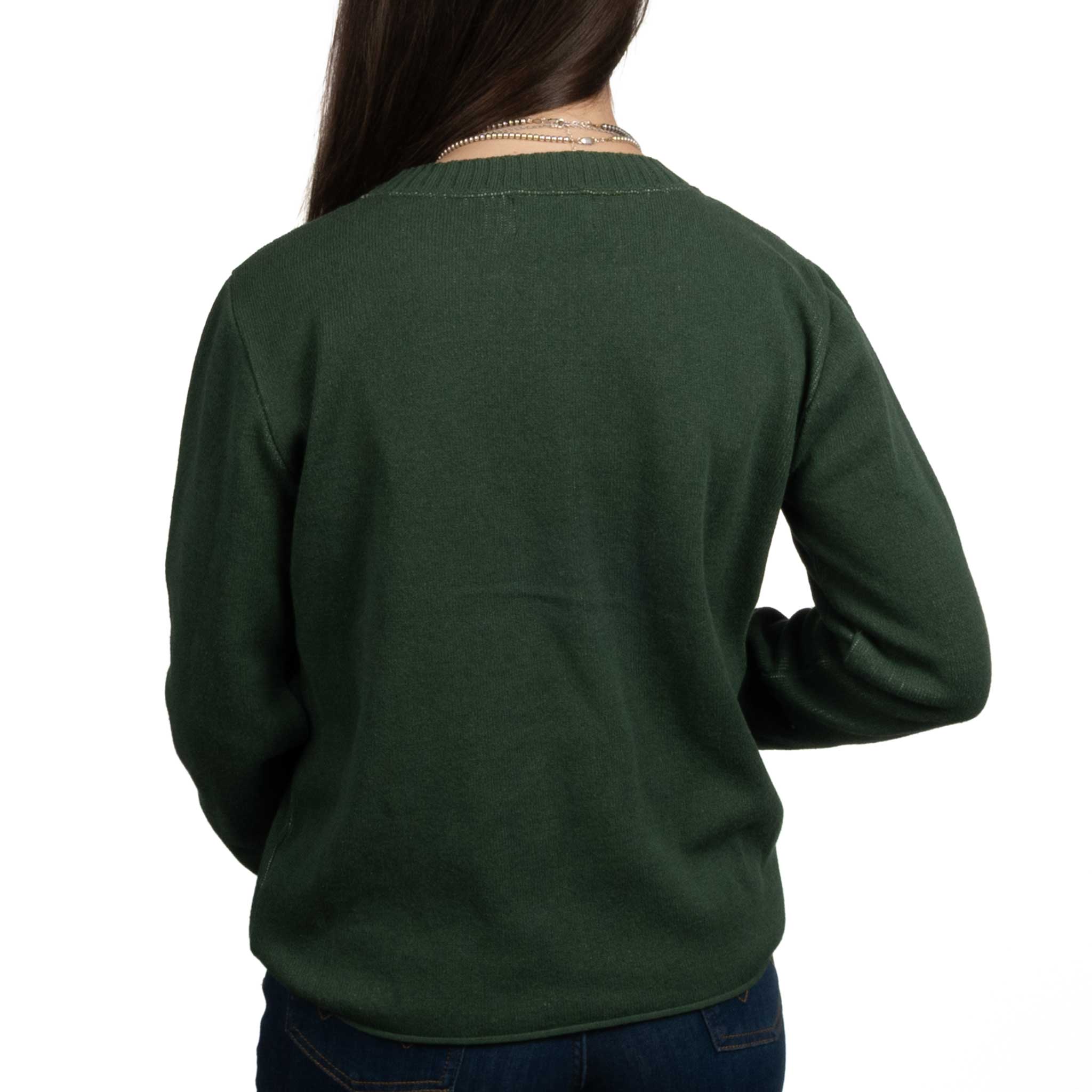 Teskey's Pullover Sweater - Hunter/Natural - Image 2