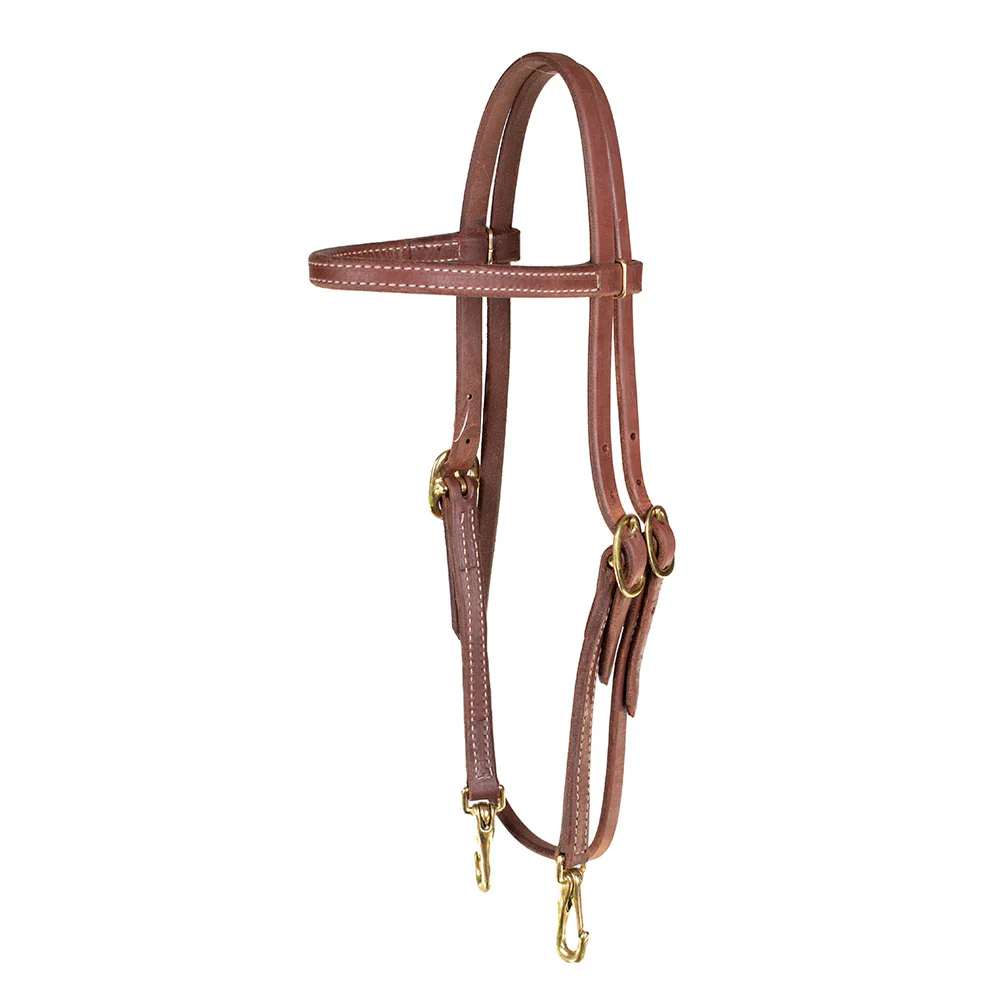 Teskey's Browband Headstall w/Snaps - Image 2