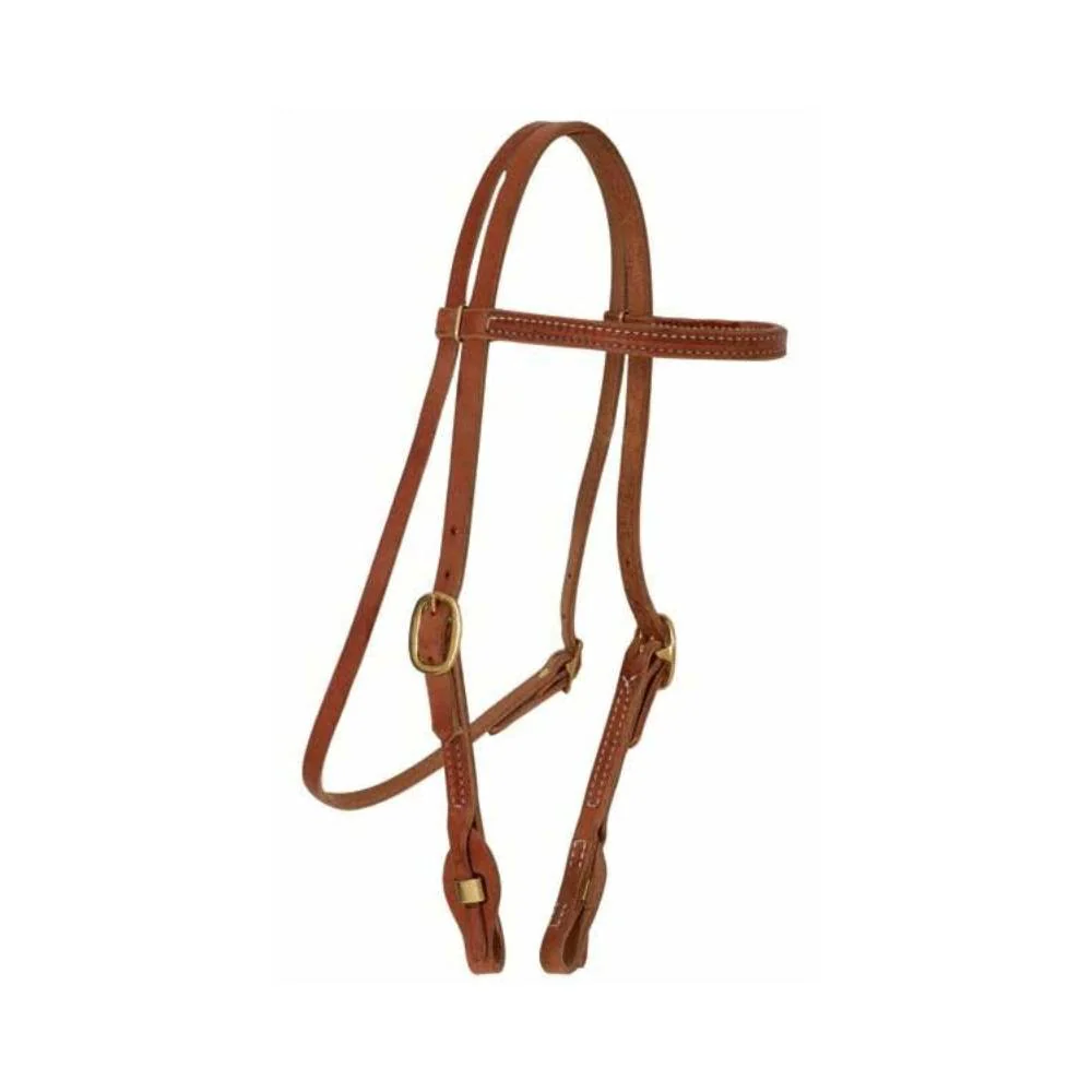 Teskey's Quick Change Stitched Browband Headstall - Image 2