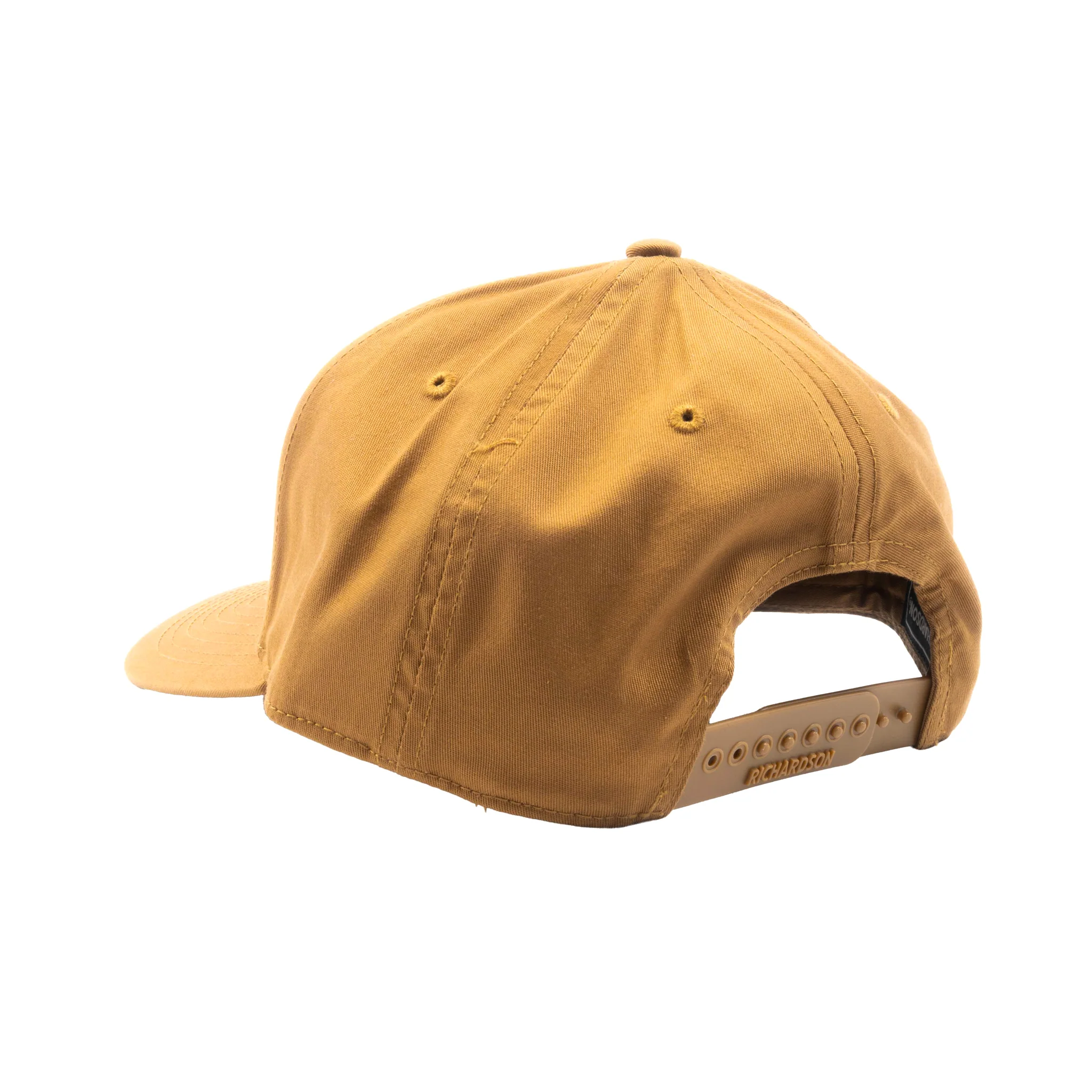 Teskey's Retro Name Tag Patch Cap - Solid Caramel - Image 3