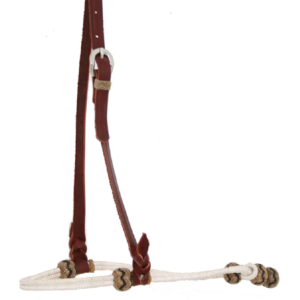 Teskey's Rope Cavesson w/Rawhide - Image 2