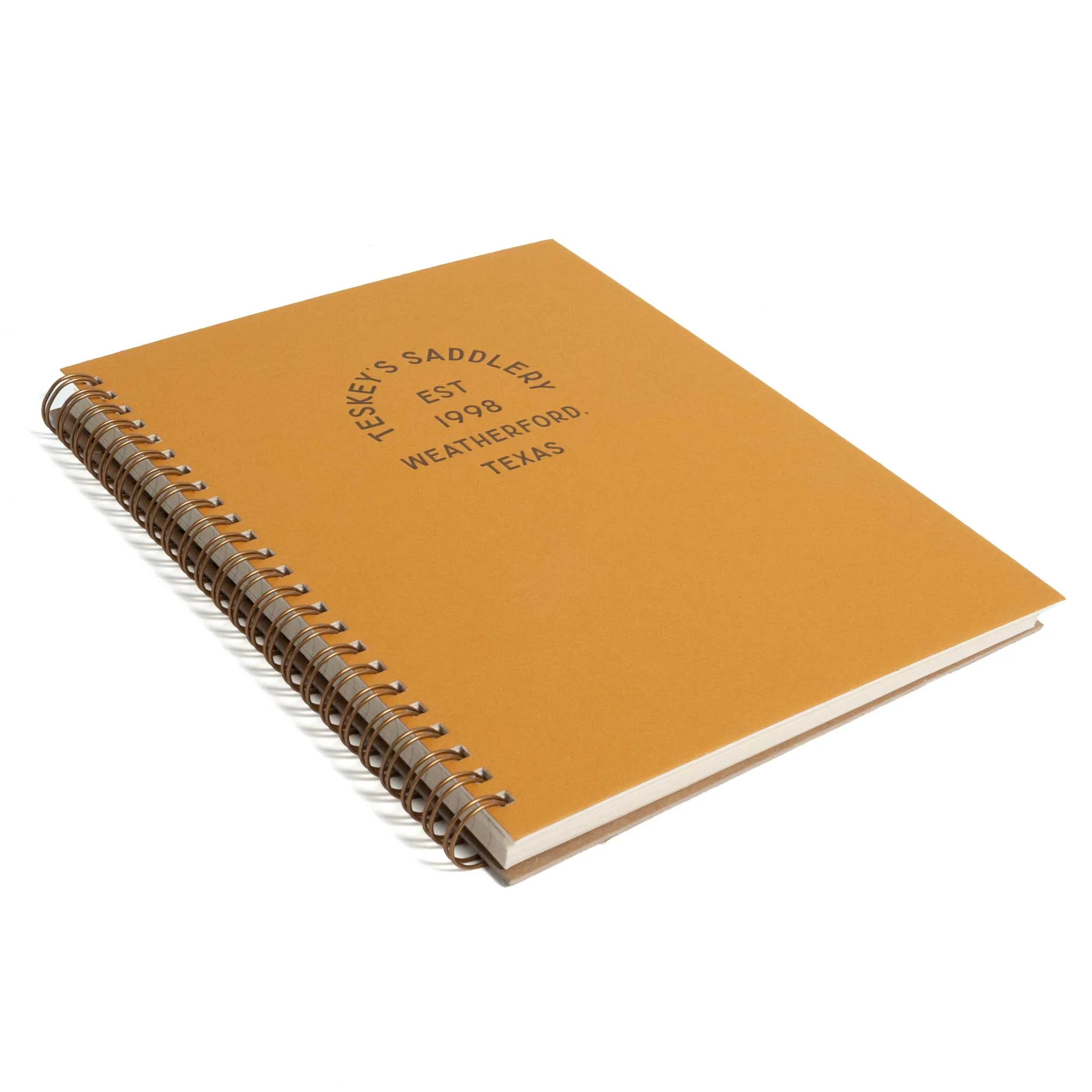 Teskey's Lined Saffron Notebook - Image 2
