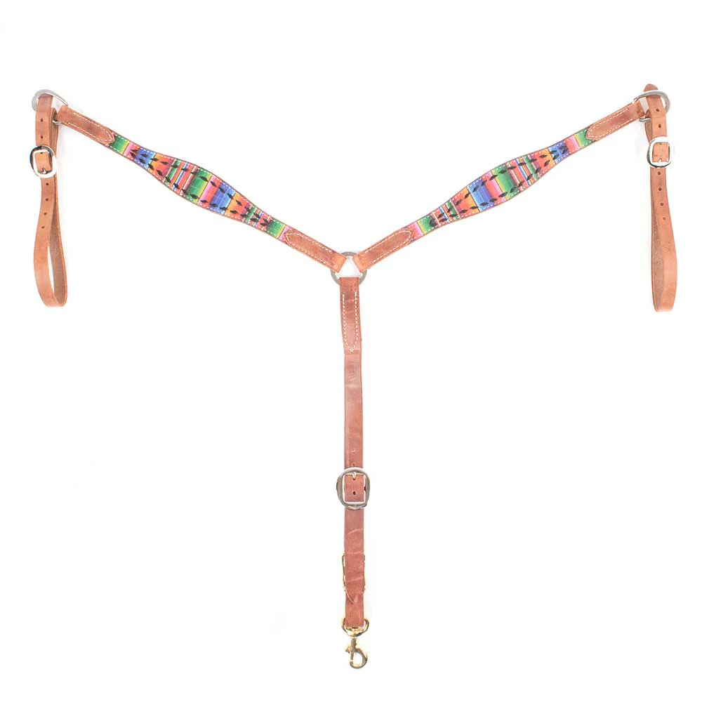 Teskey's 2" Serape Breast Collar w/Buckstitch - Image 2