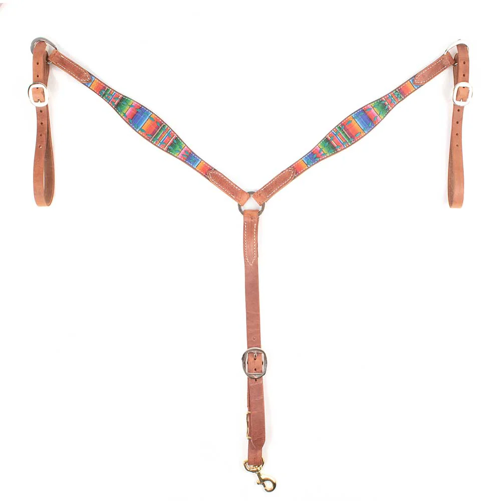 Teskey's 2" Serape Breast Collar w/Buckstitch - Image 3