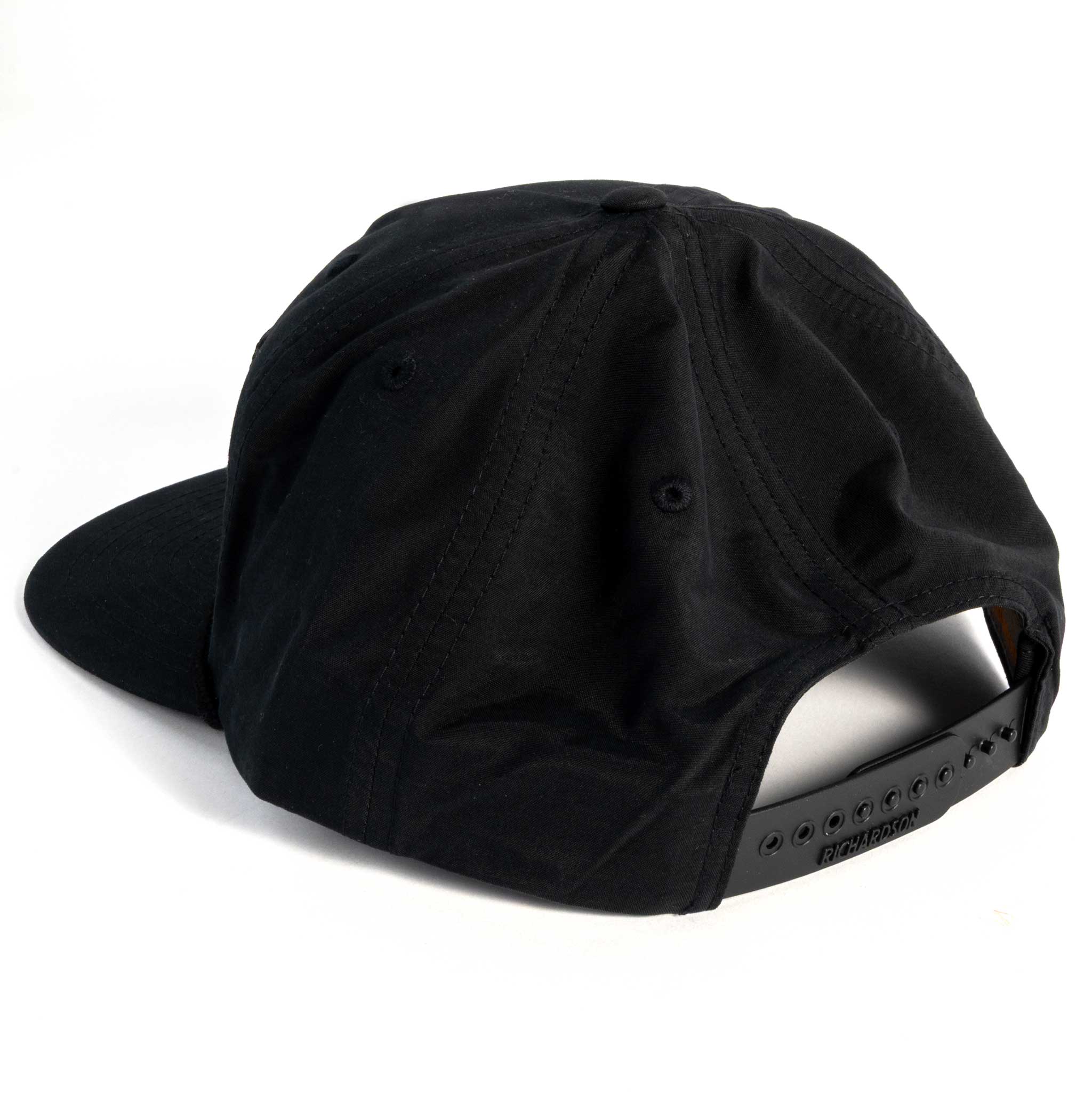 Teskey's Simple Patch Rope Cap - Black/Black - Image 3