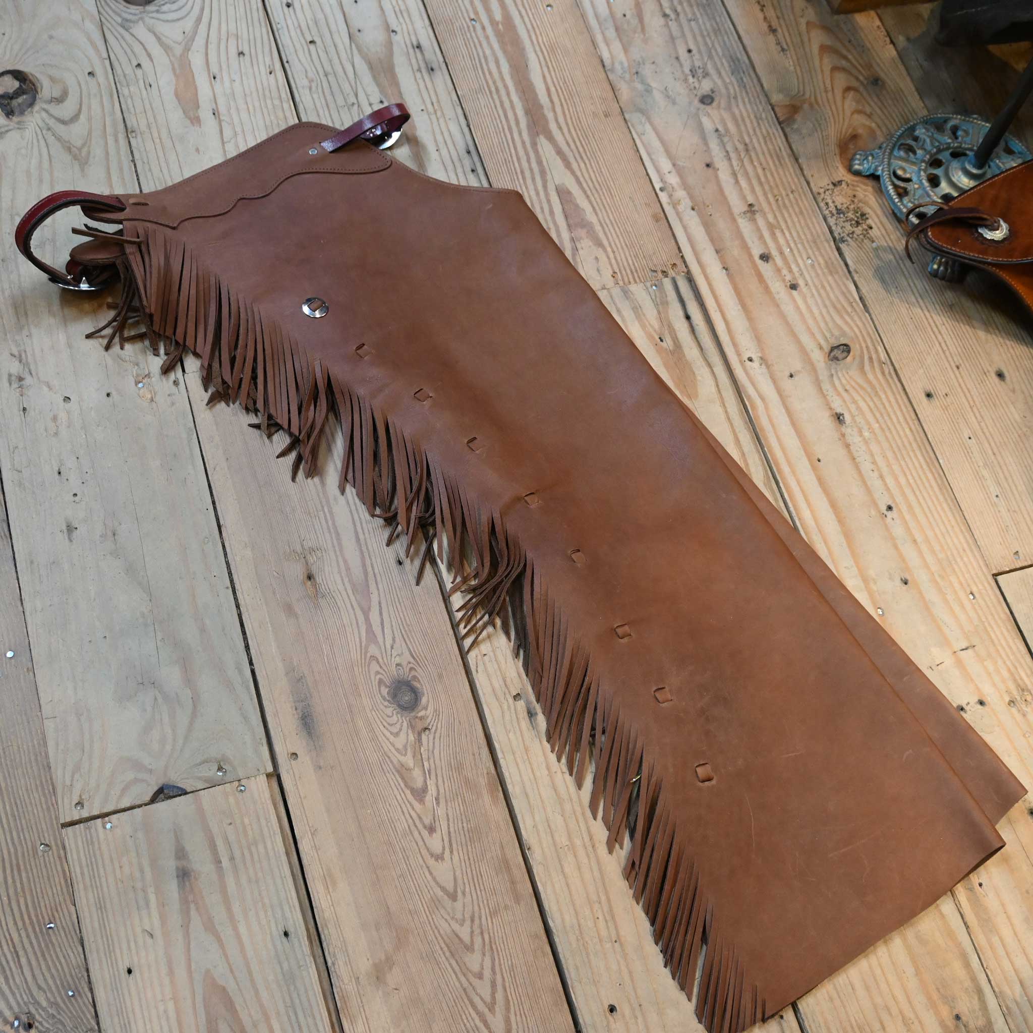 Teskey's Small Brown Shotgun Chaps 2179 - Image 2