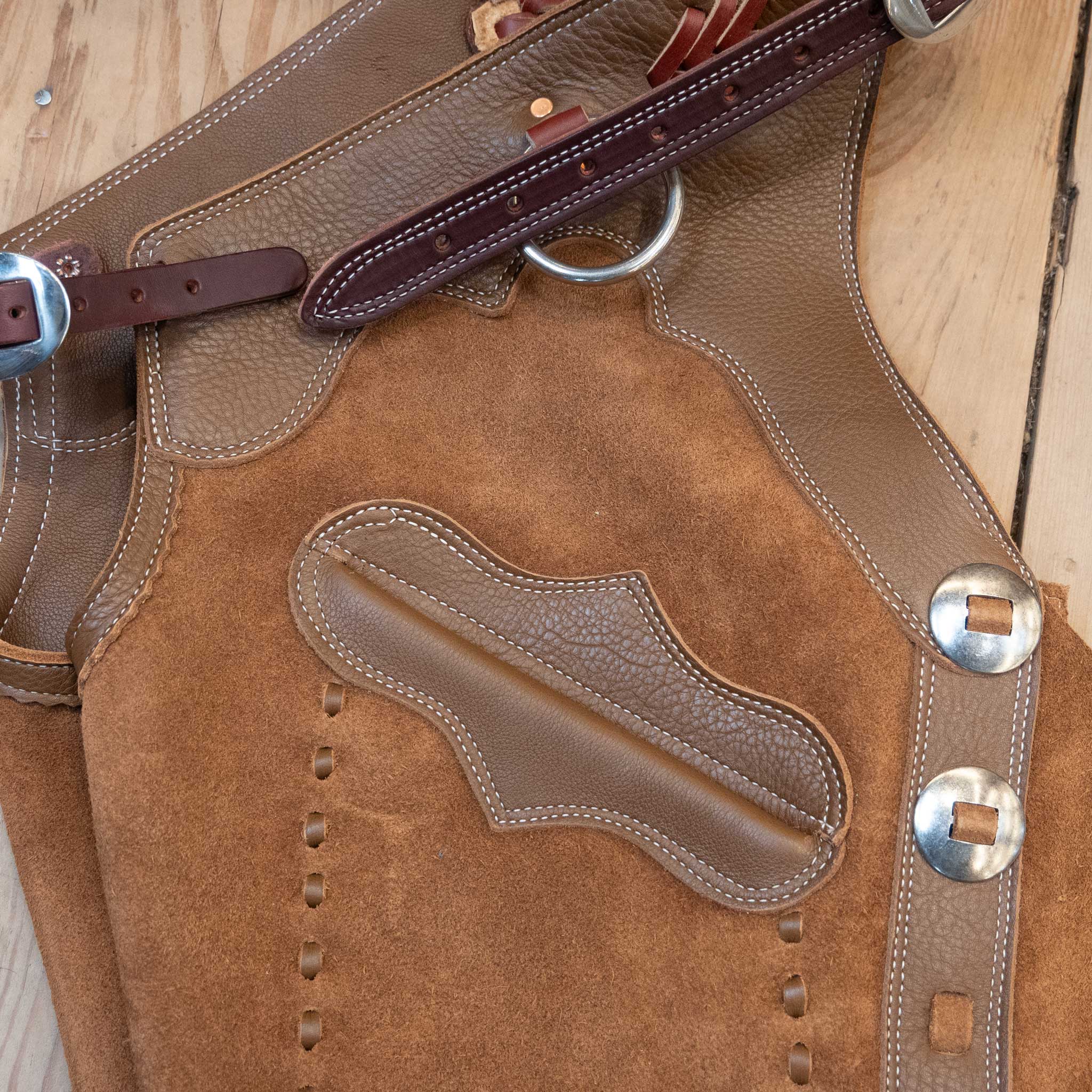 Teskey's Small Roughout Shotgun Chaps - Image 2