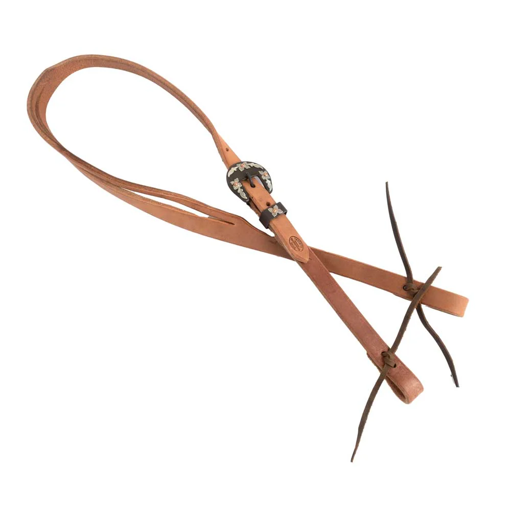 Teskey's Split Ear w/Brown Iron Floral Buckle - Image 3