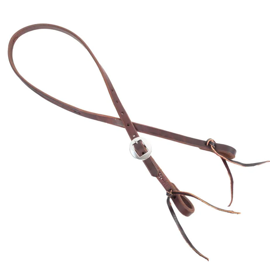 Teskey's Split Ear Headstall w/Silver Buckle - Image 2