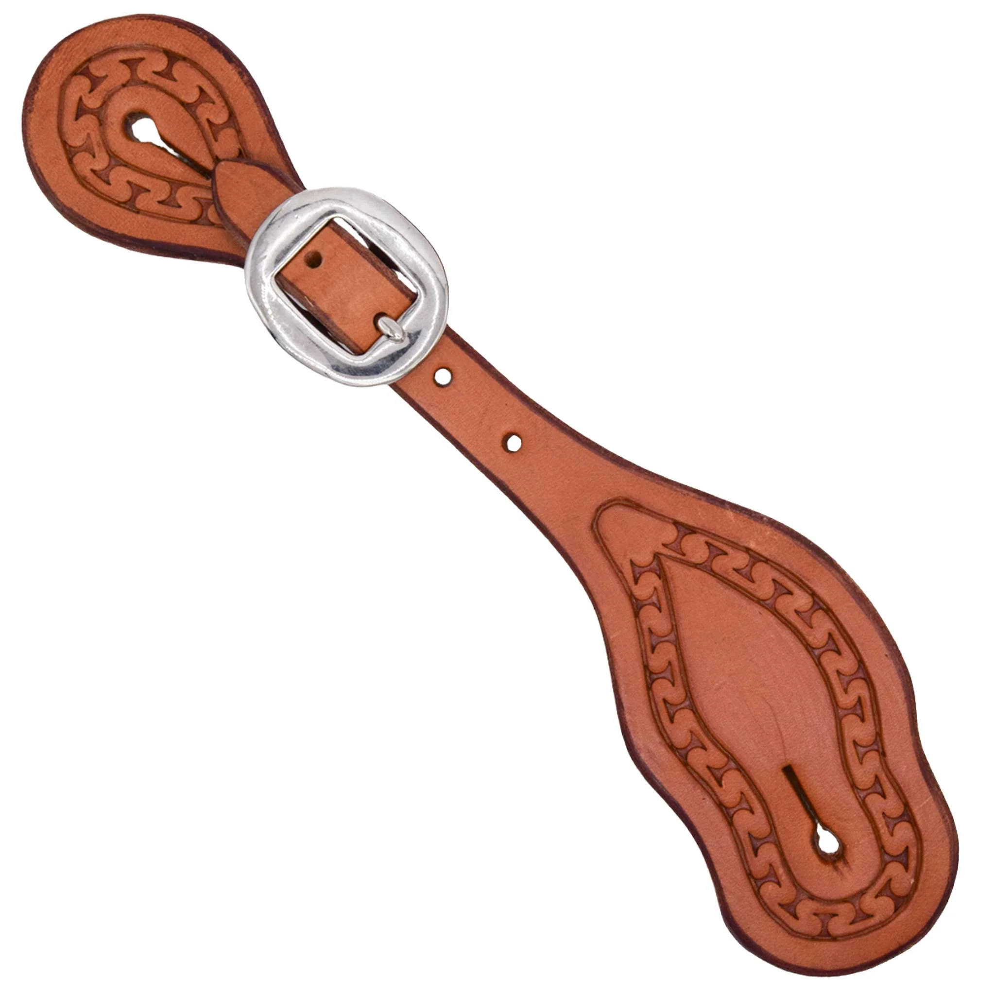 Teskey's Spur Straps w/Running W - Image 2