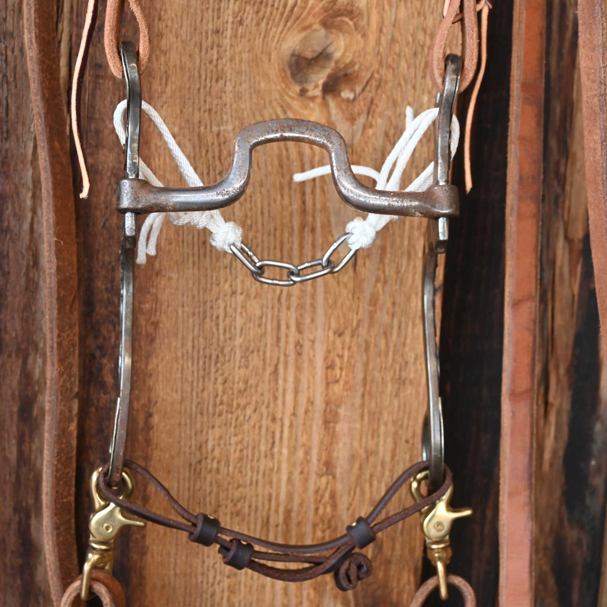 Teskey's Square Port Bridle Rig w/Split Ear Headstall - Image 2
