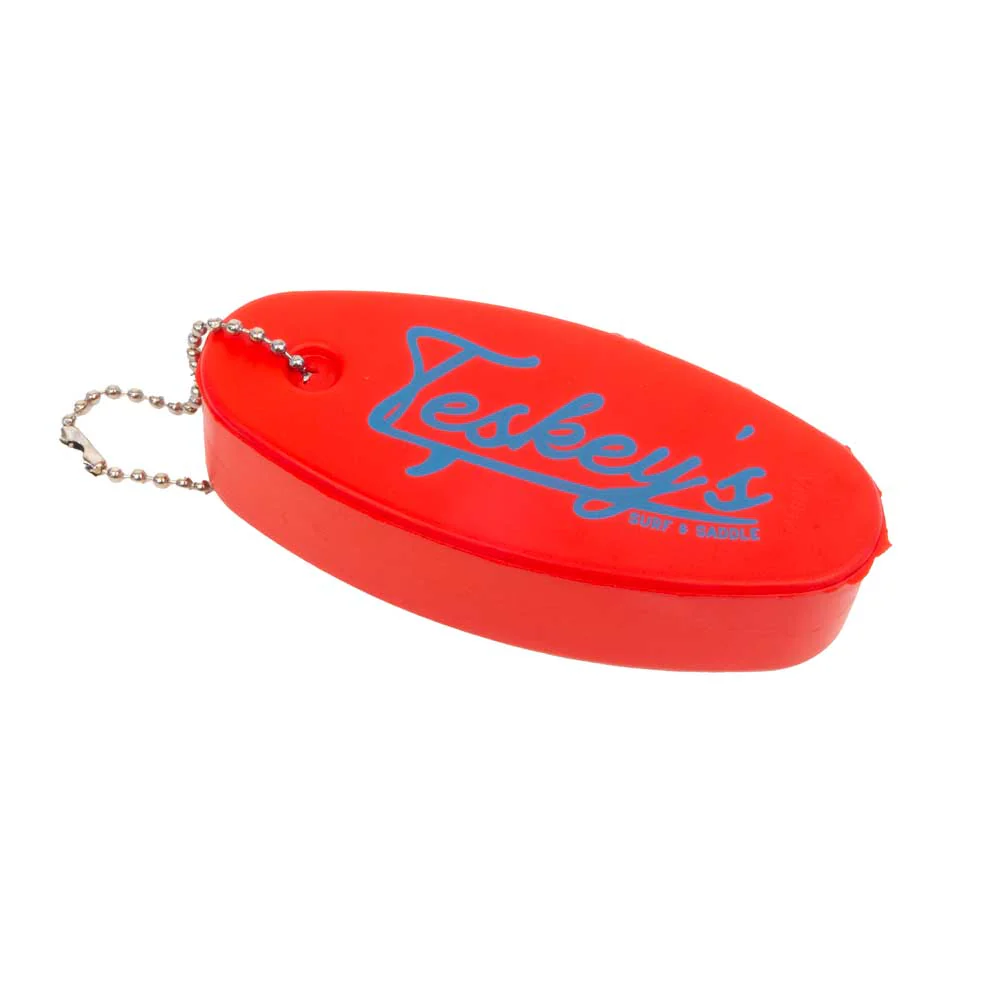 Teskey's Surf & Saddle Floating Keychain - Red
