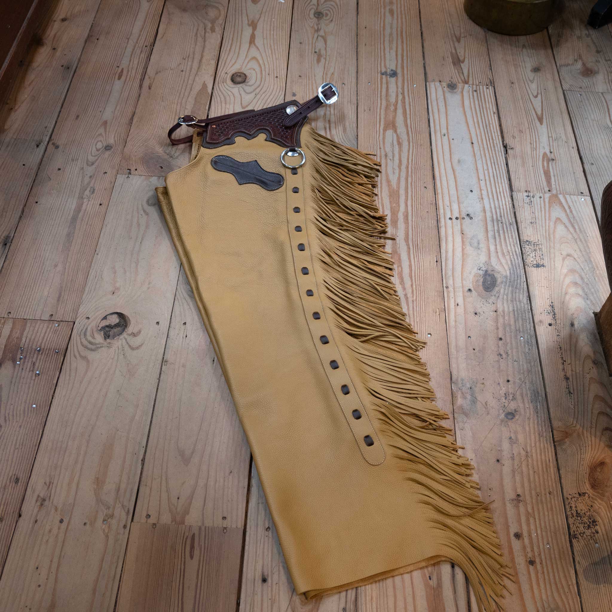 Teskey's Large Tan Versatility Chaps