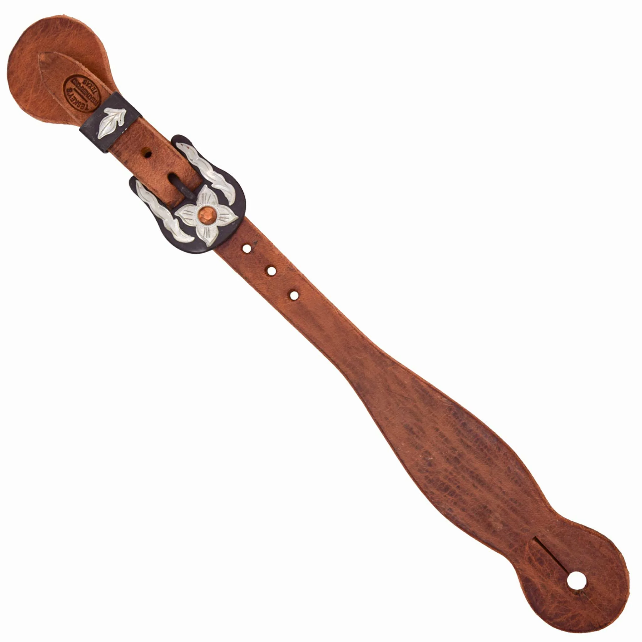Teskey's Trailblazer Spur Straps w/Floral Buckle