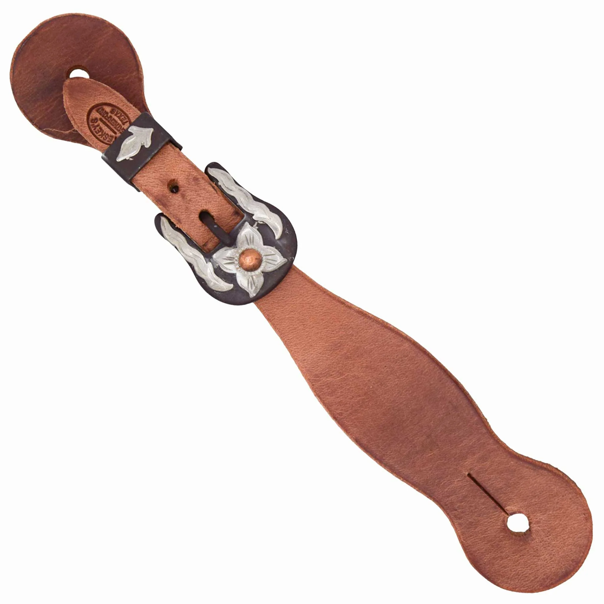Teskey's Trailblazer Spur Straps w/Floral Buckle - Image 2