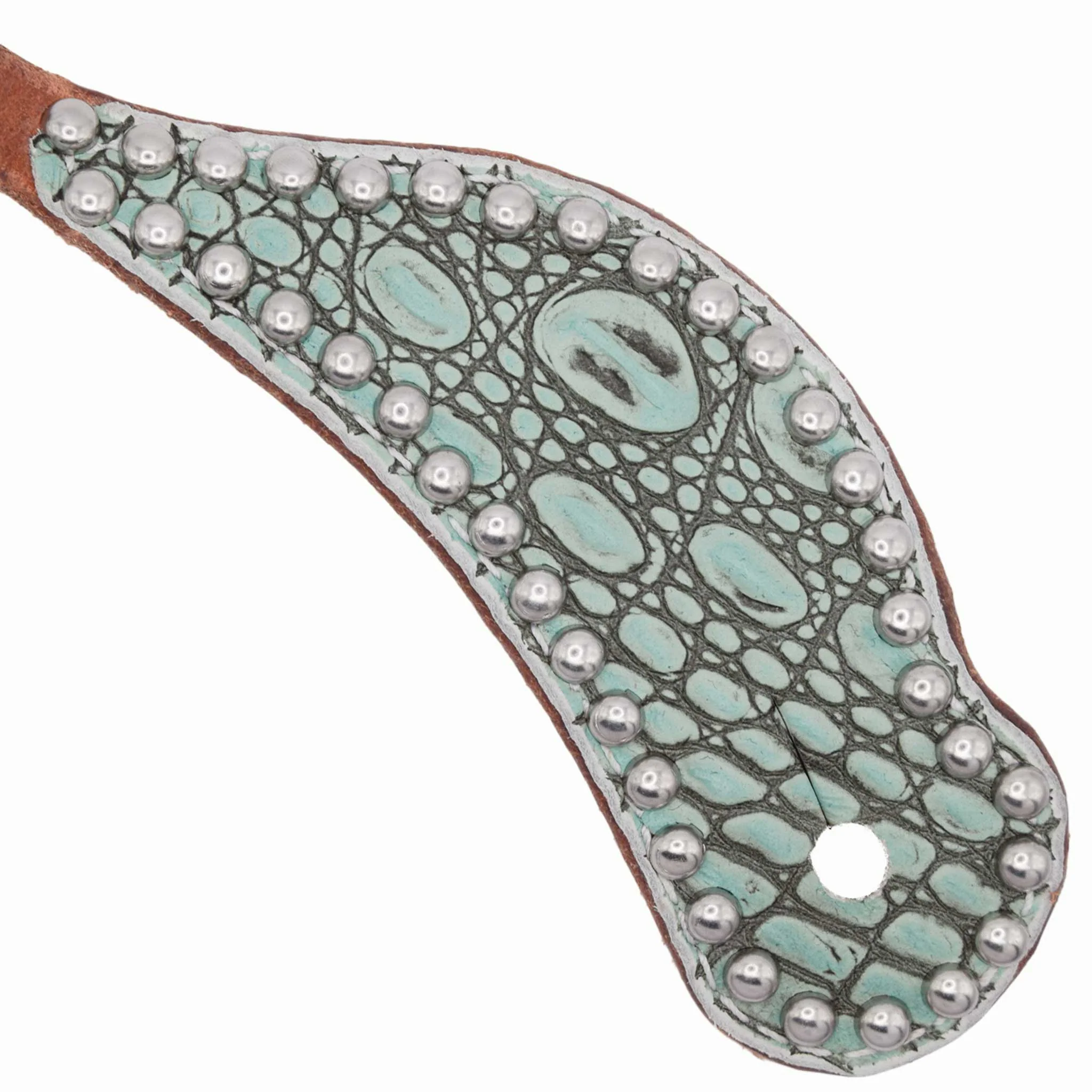 Teskey's Turquoise Gator Spur Straps - Image 3