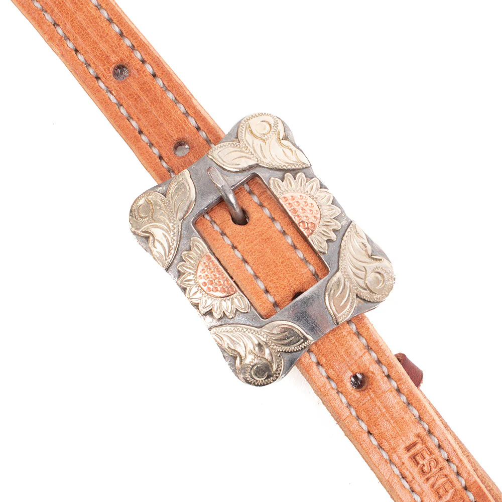 Teskey's Two Tone Slit Ear Headstall - Image 10