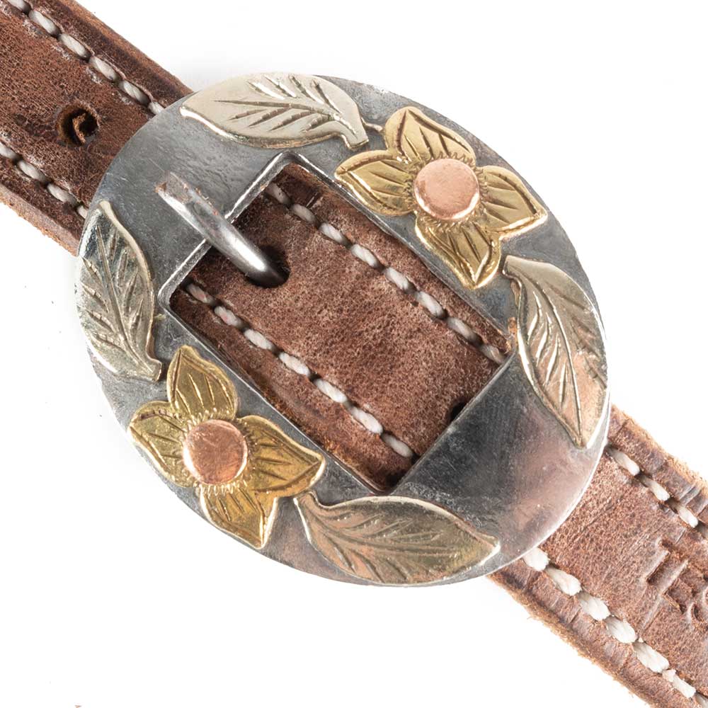 Teskey's Two Tone Slit Ear Headstall - Image 13