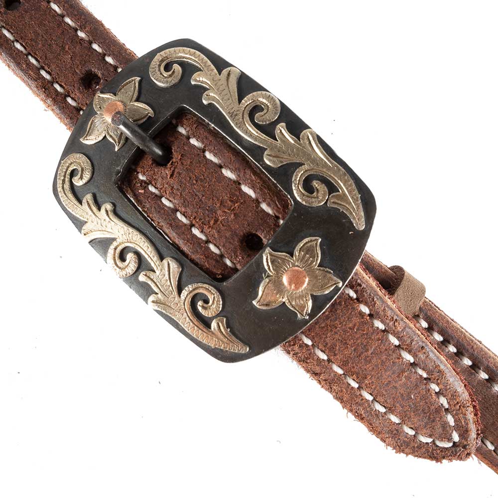 Teskey's Two Tone Slit Ear Headstall - Image 14