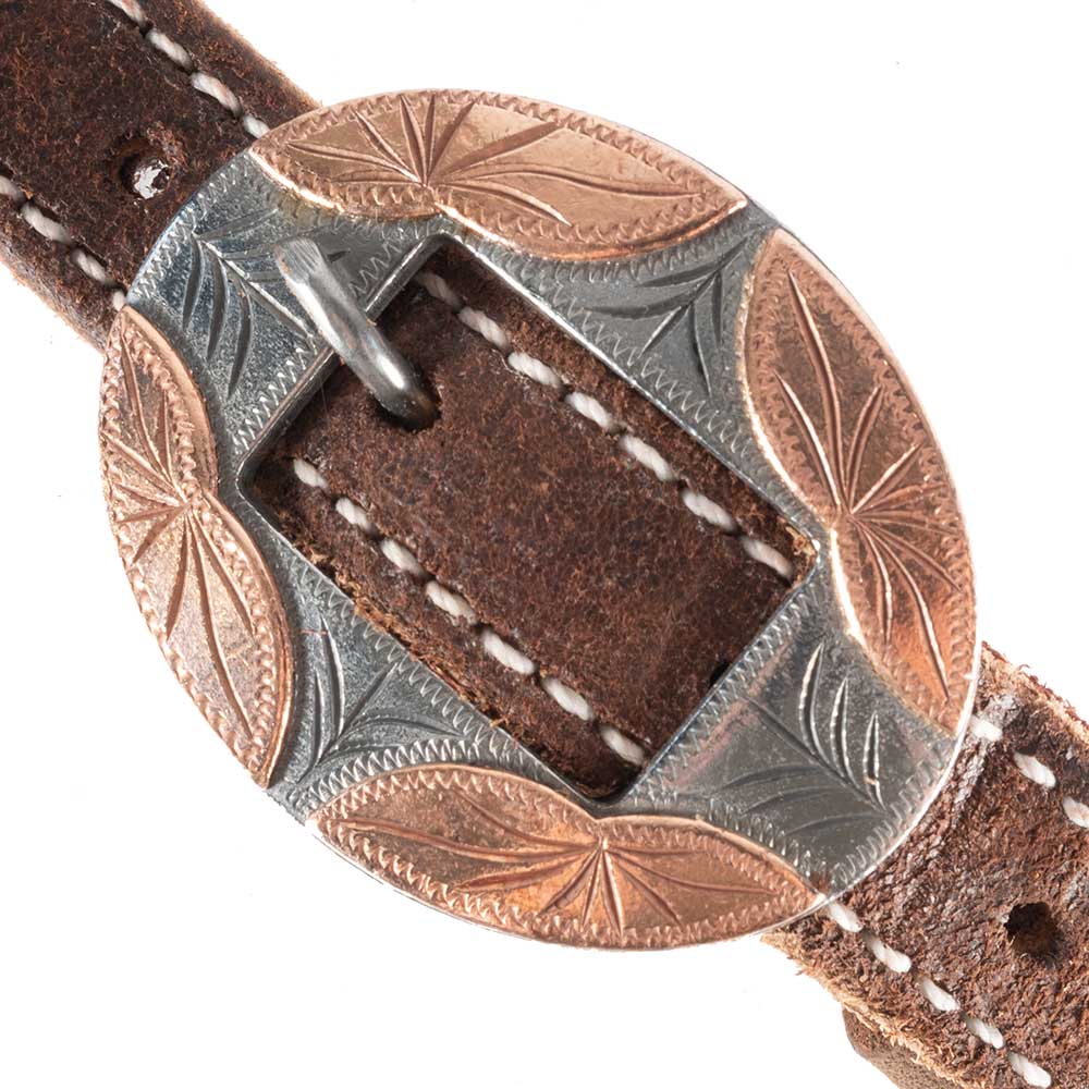 Teskey's Two Tone Slit Ear Headstall - Image 18
