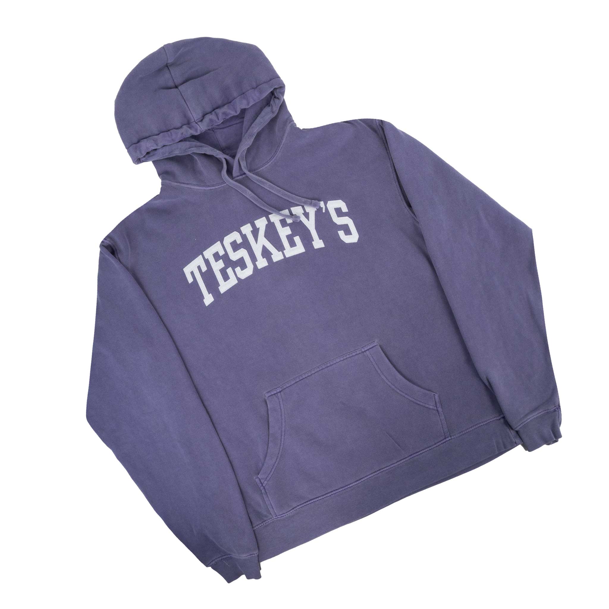 Teskey's Varsity Felt Hoodie - Purple - Image 2