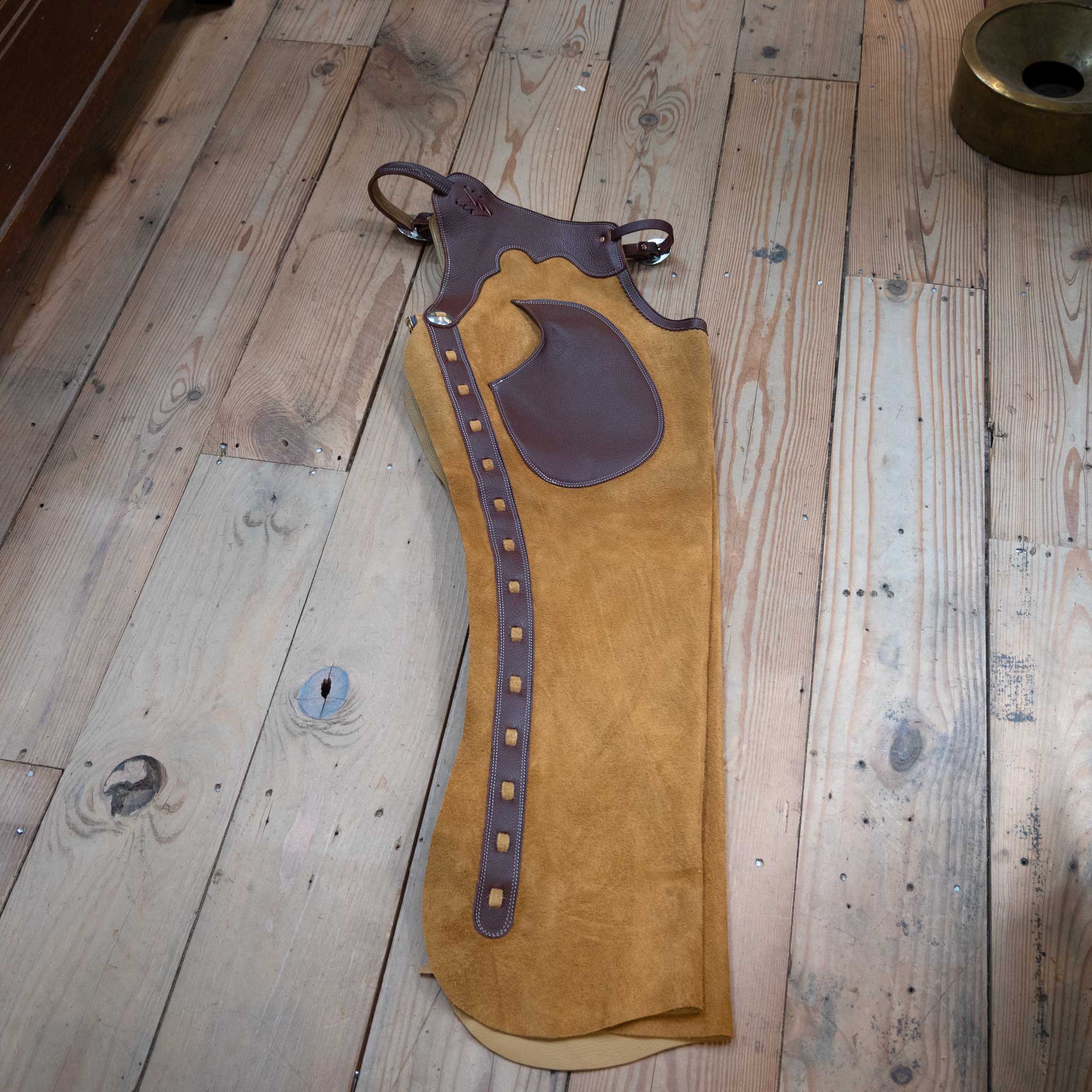 Teskey's XL Roughout Double Pocket Shotgun Chaps - Image 4