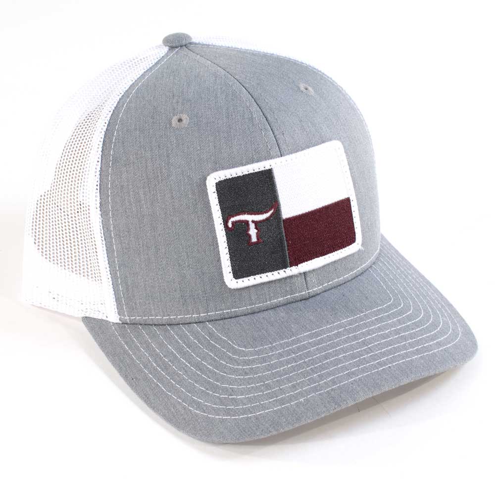 Texas T Flag Cap - Maroon - Image 2