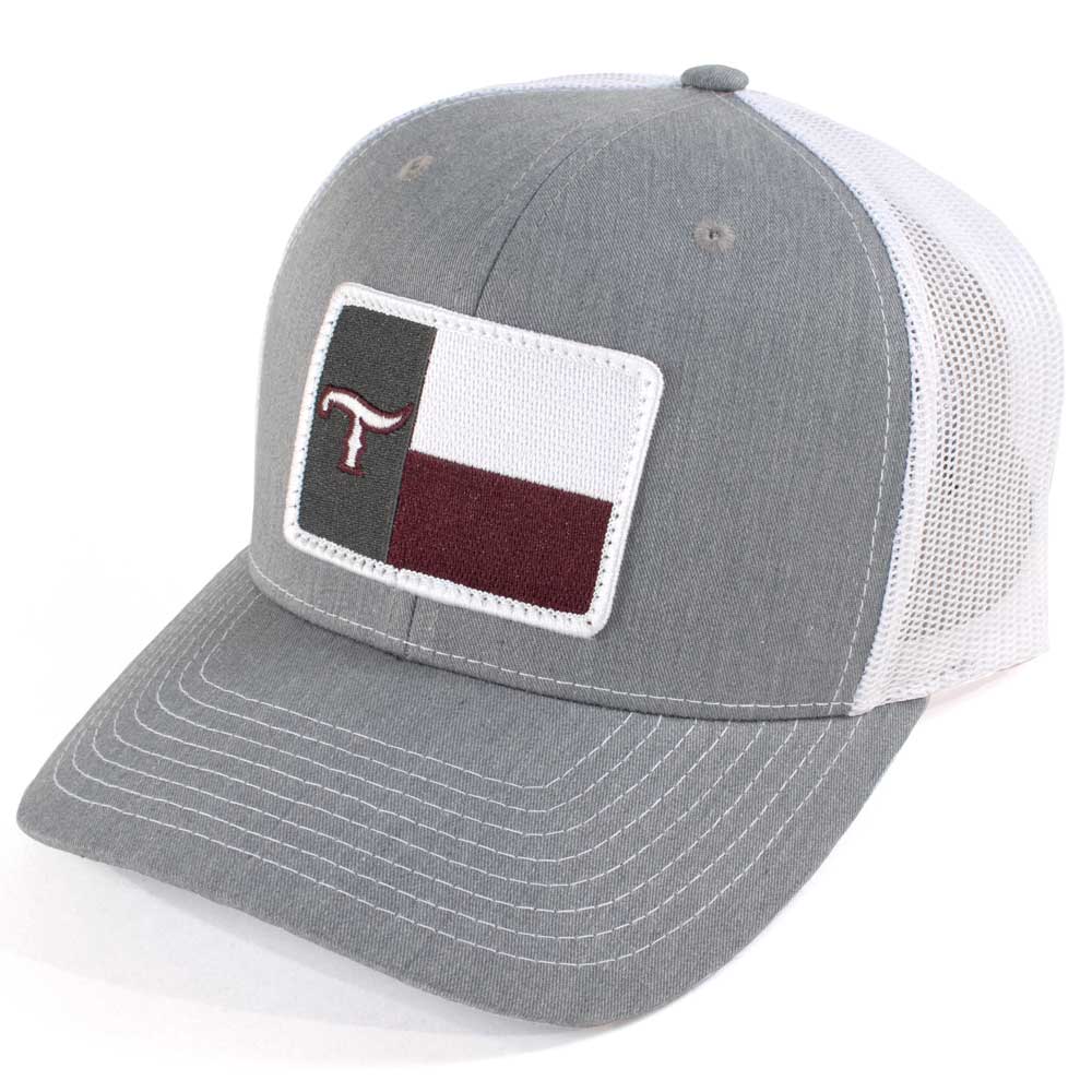 Texas T Flag Cap - Maroon - Image 3