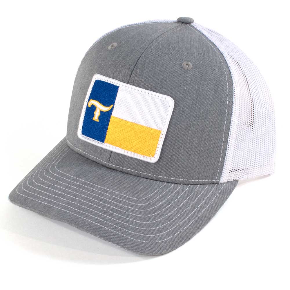 Teskey's Texas T Flag Cap - Royal/Yellow - Image 2