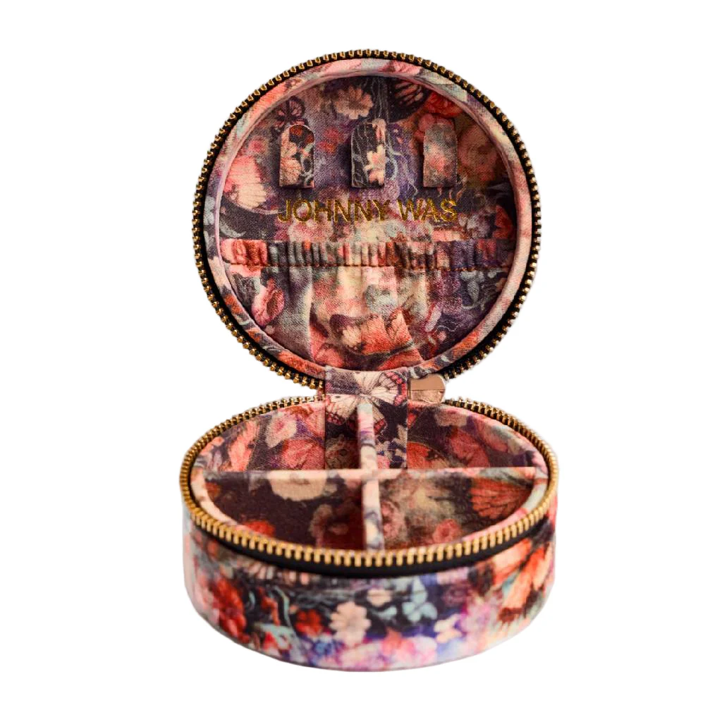 Johnny Was Teyros Velvet Jewelry Box - Image 2