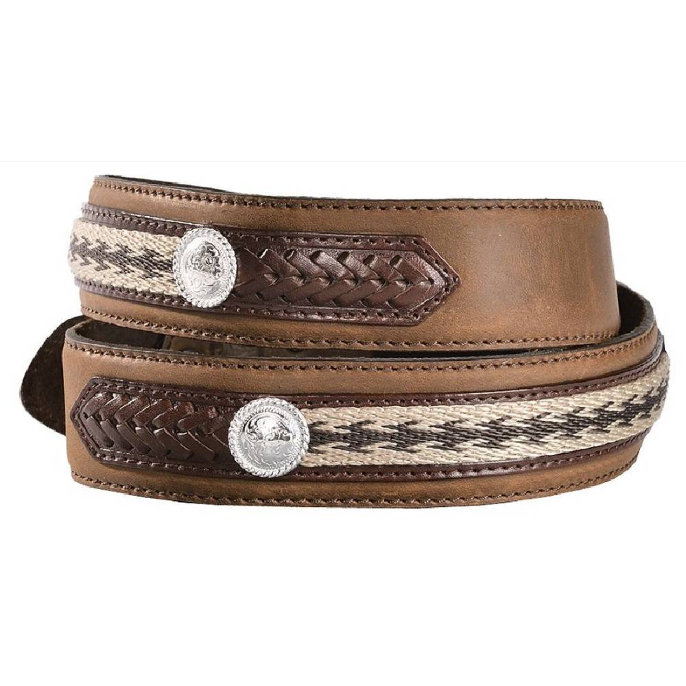 Tony Lama "The Duke" Leather Belt - Image 2