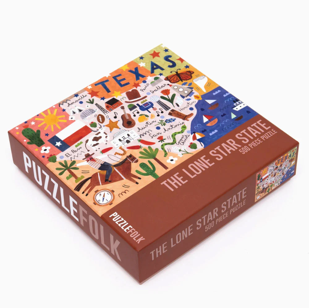 The Lone Star State 500 Piece Texas Puzzle - Image 2