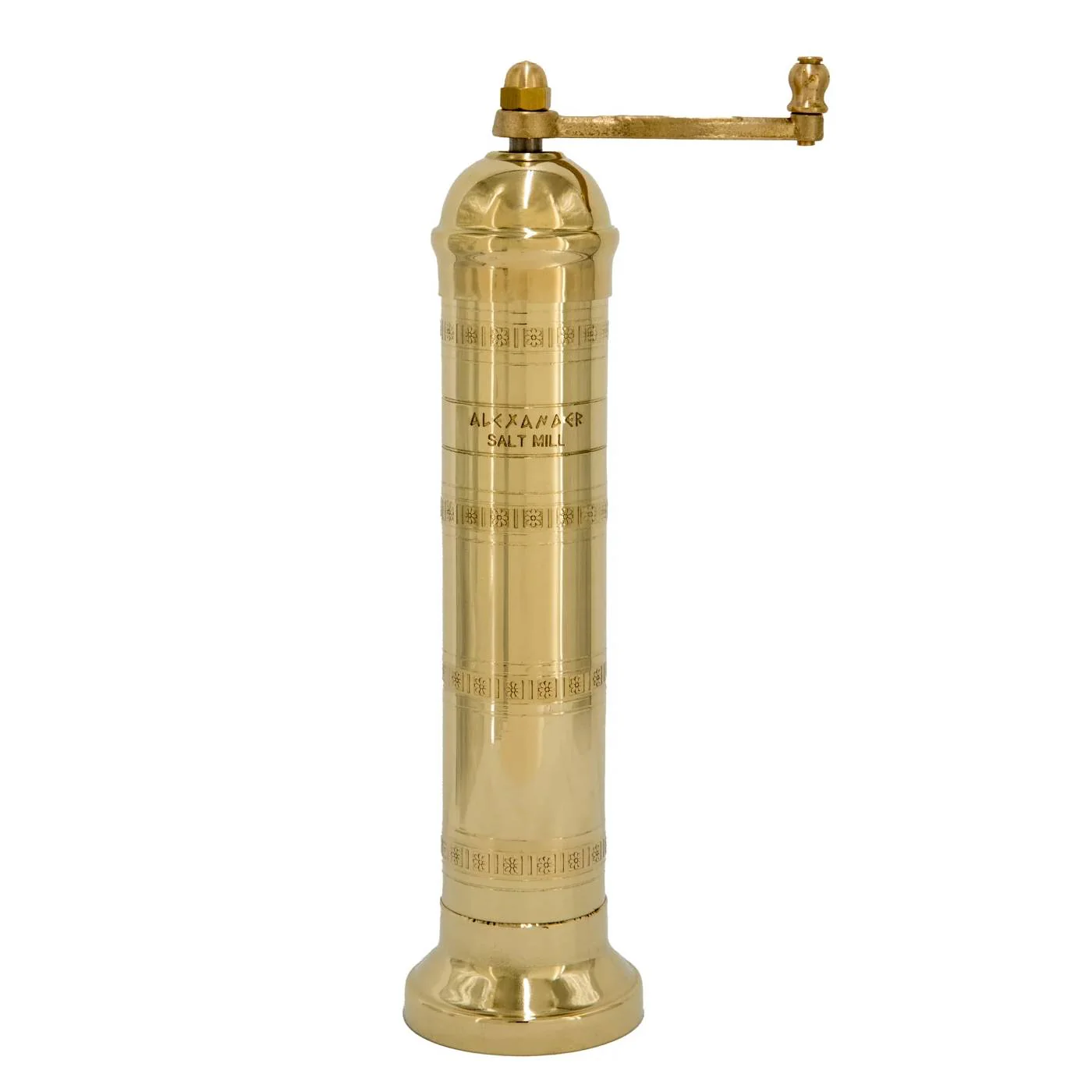 The Original Brass Mill 8" Salt Grinder