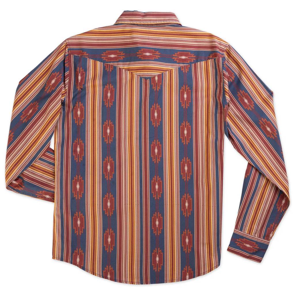 Sendero Provisions Men's The Wyatt Snap Shirt - Chevron Stripe Tulsa - Image 2
