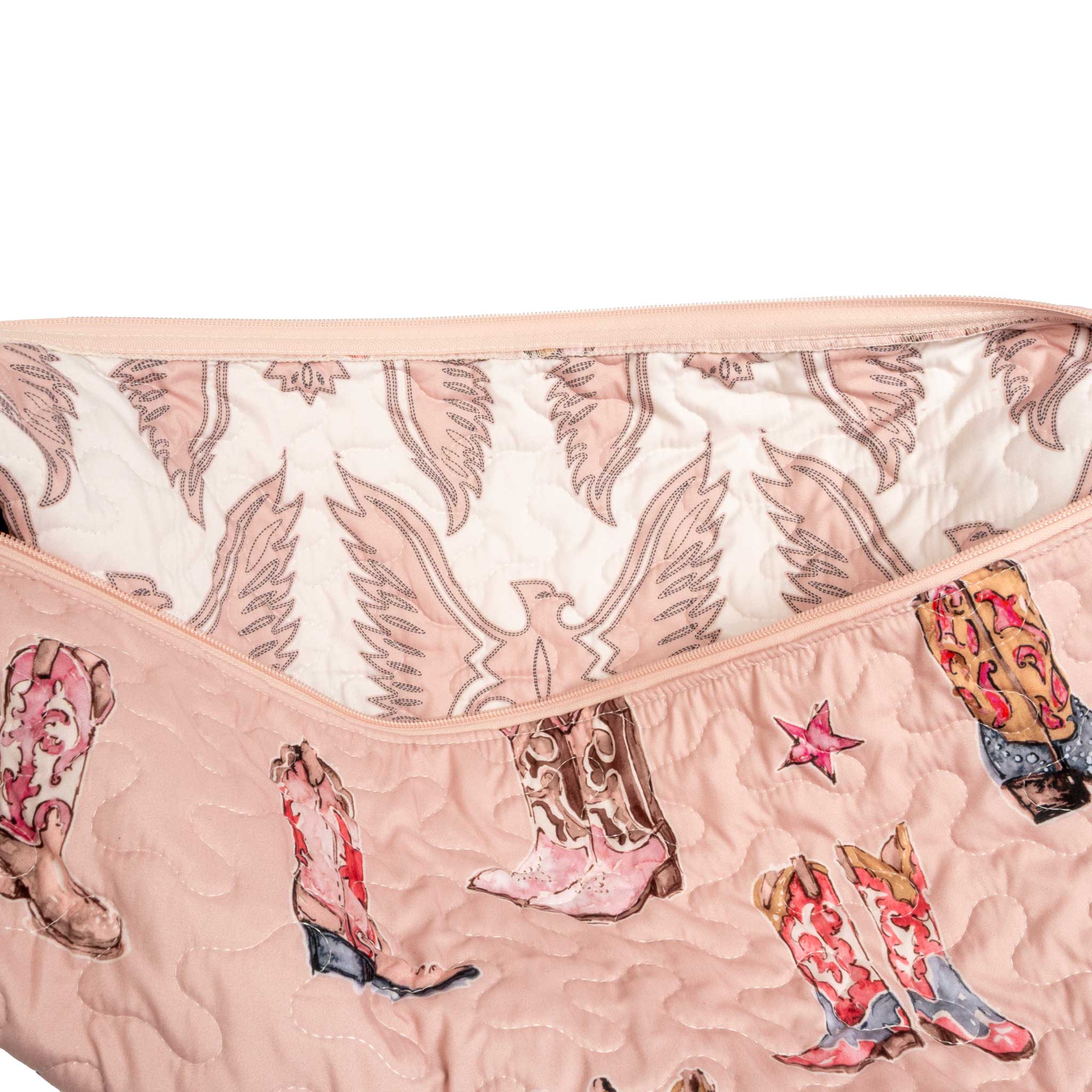 Thunderbird Boots Rose Quilted Duffle Bag - Image 4