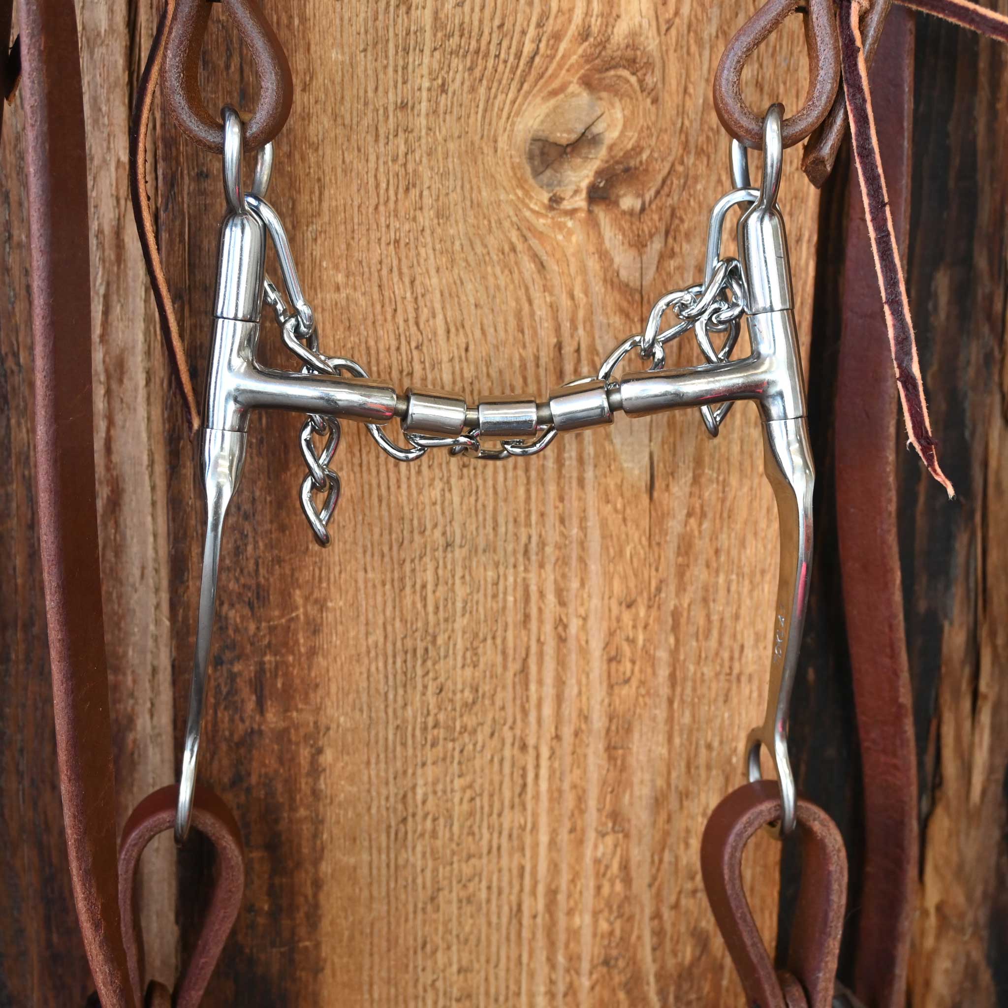Toklat Myler Roller Snaffle Bridle Rig w/Single Ear Headstall - Image 2