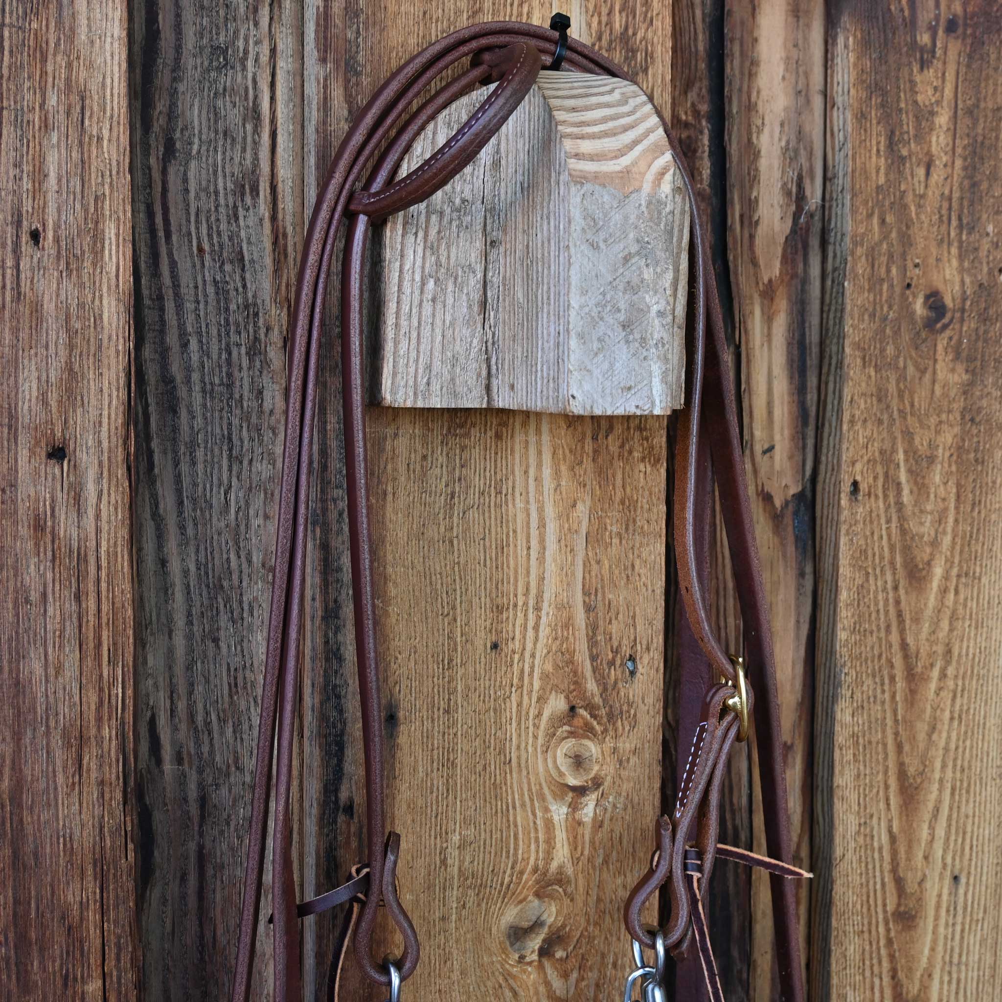 Toklat Myler Roller Snaffle Bridle Rig w/Single Ear Headstall - Image 3