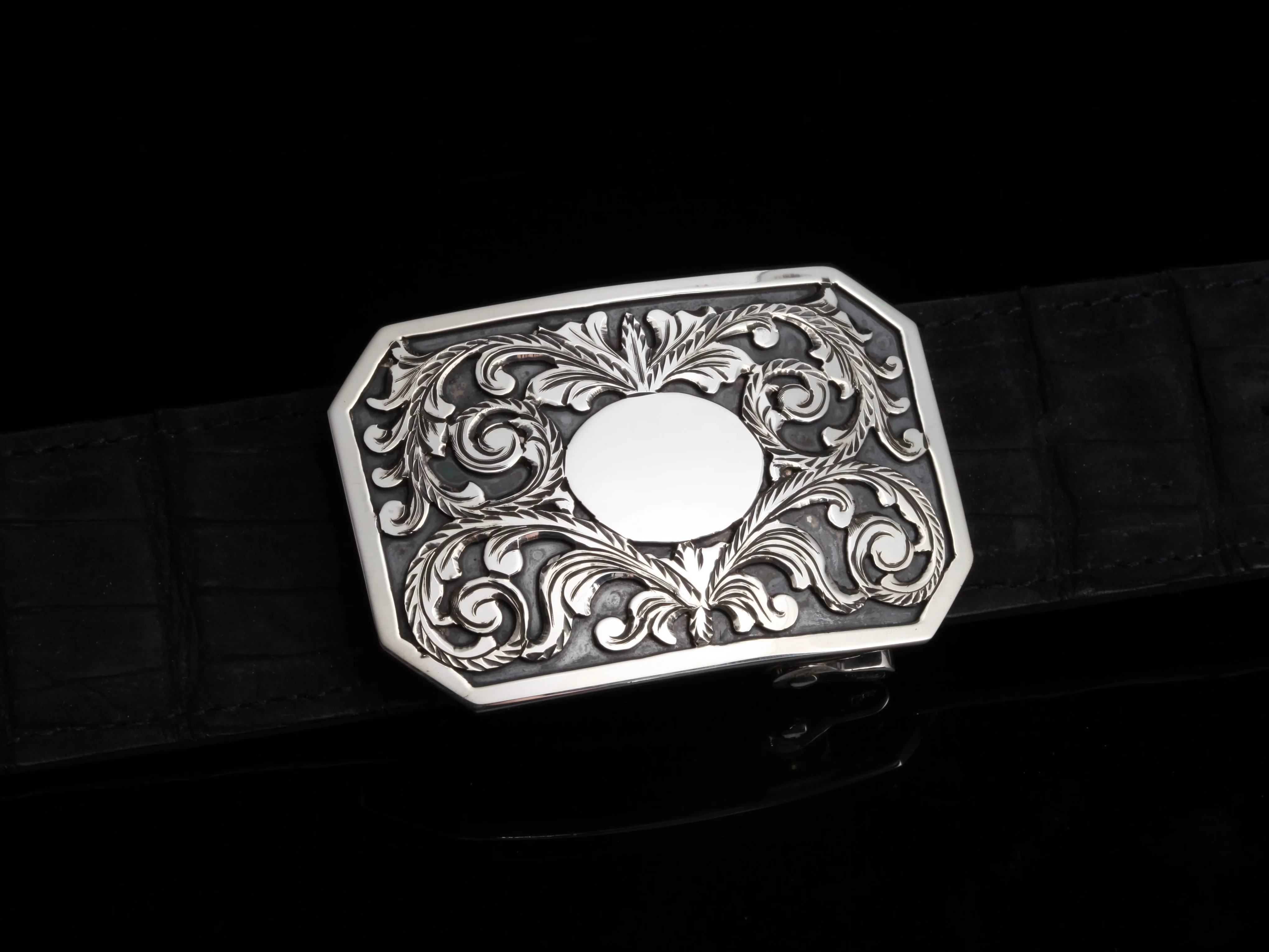 Comstock Heritage Trace Shield Filigree Buckle - Image 3