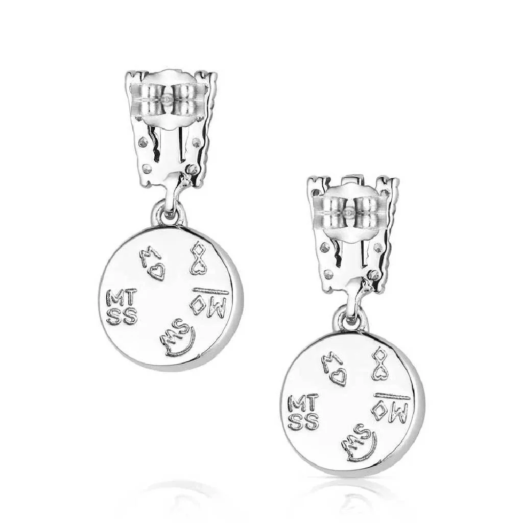 Montana Silversmiths Trailing Turquoise Earrings - Image 2