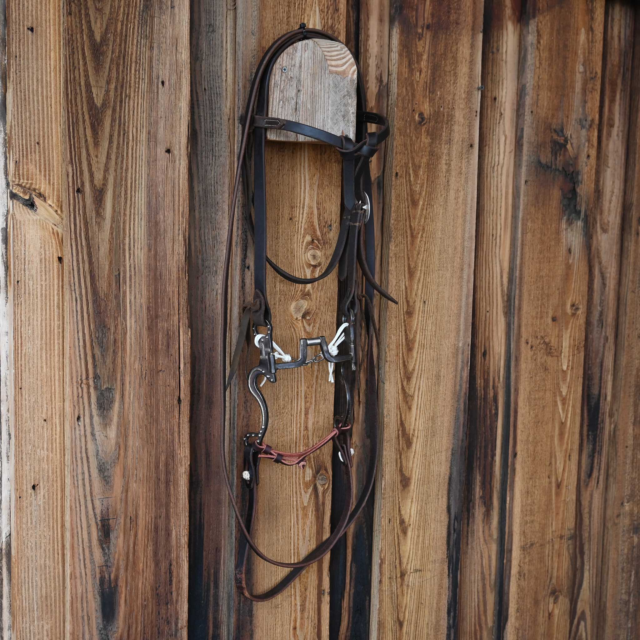 Tristan Mahoney Hinge Port Bridle Rig w/Casey Tew Leather - Image 4