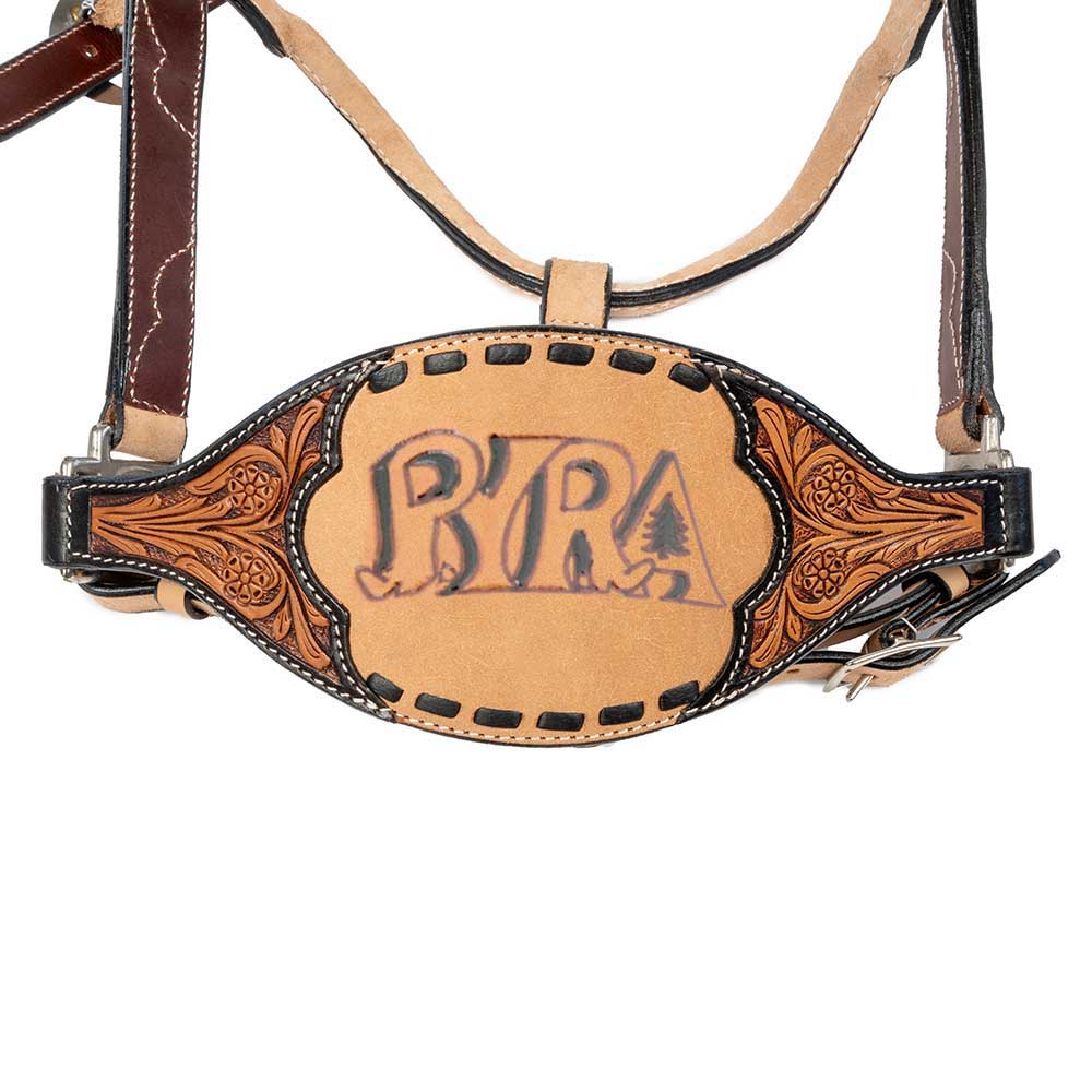 Trophy Bronc Nose Leather Halter - Image 5