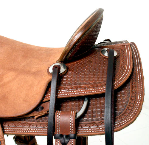 Teskey's Trophy Jr. Ranch Saddle #27 - Image 4