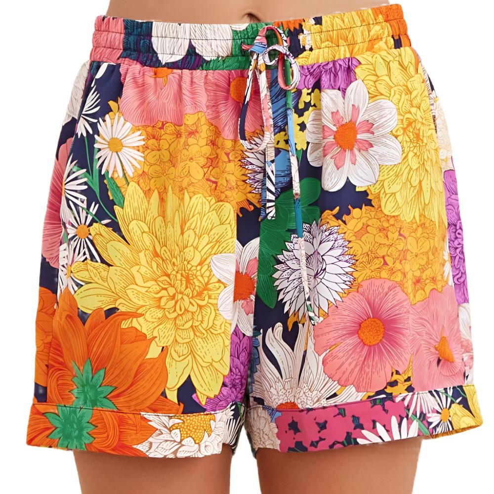Tropical Floral Shorts - FINAL SALE