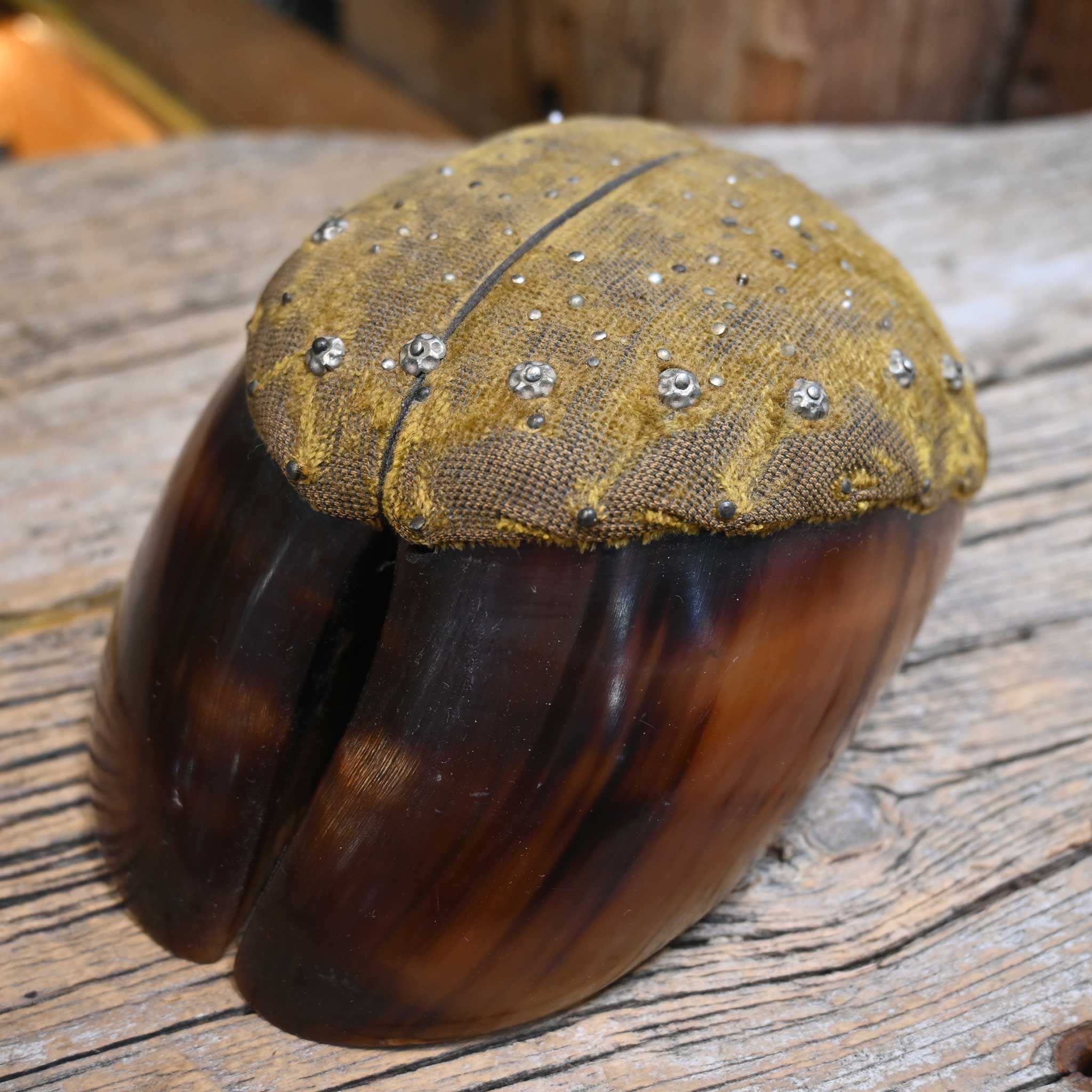 Turn of the Century Hoof Pin cushion
