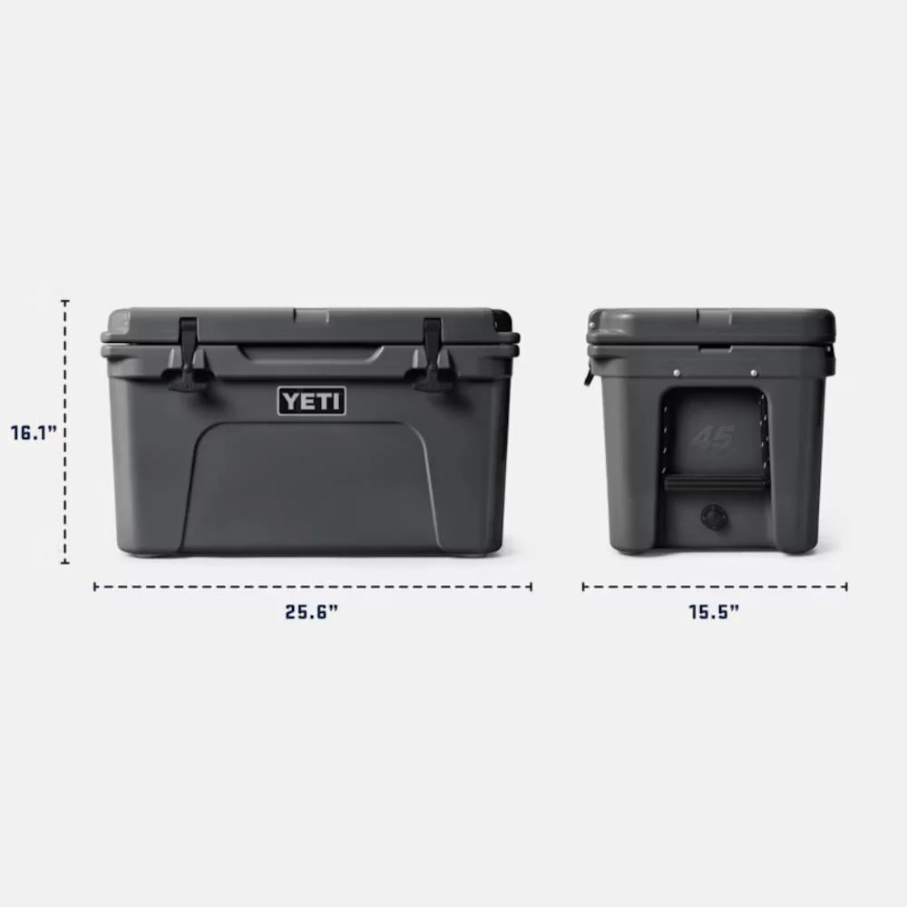 Yeti Tundra 45 Cooler - Charcoal - Image 3