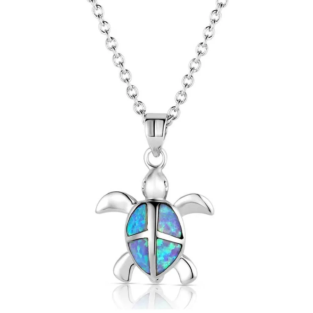 Montana Silversmiths Turtle Love Pendant Necklace
