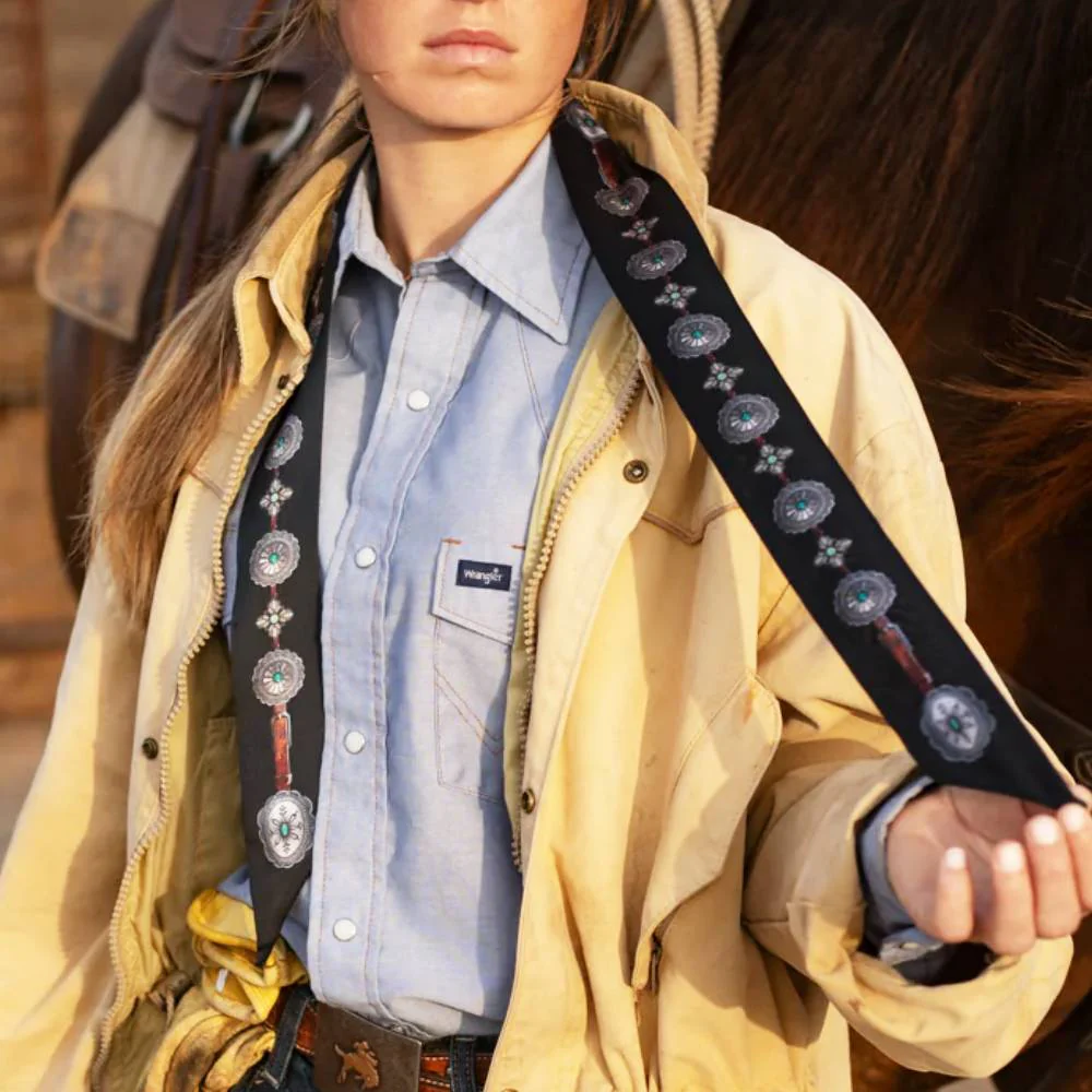 Fringe Scarves "Flagstaff" Twilly - Image 2